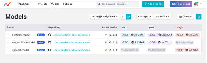 ReciprocateX Studio Model Registry